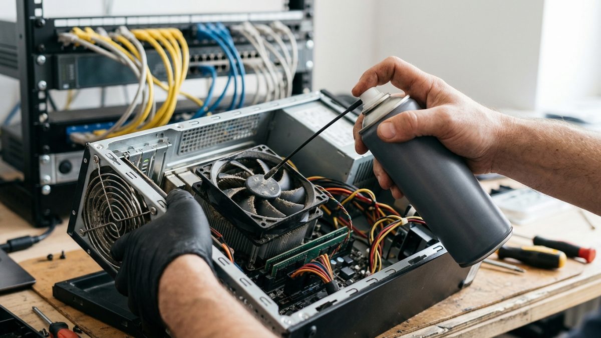 Computer Maintenance for Business: Cleaning PCs and Keeping Your Network Healthy